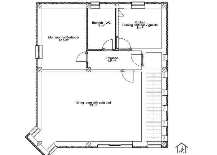Bliss Nest - Cazare Spital Fundeni شقة
