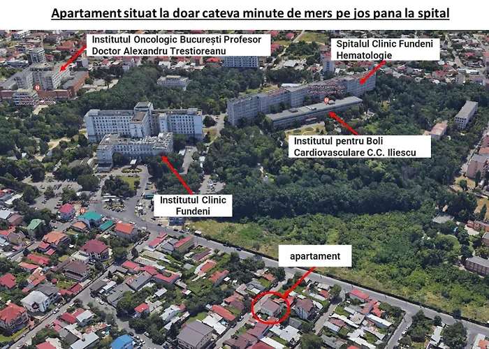 شقة Bliss Nest - Cazare Spital Fundeni *